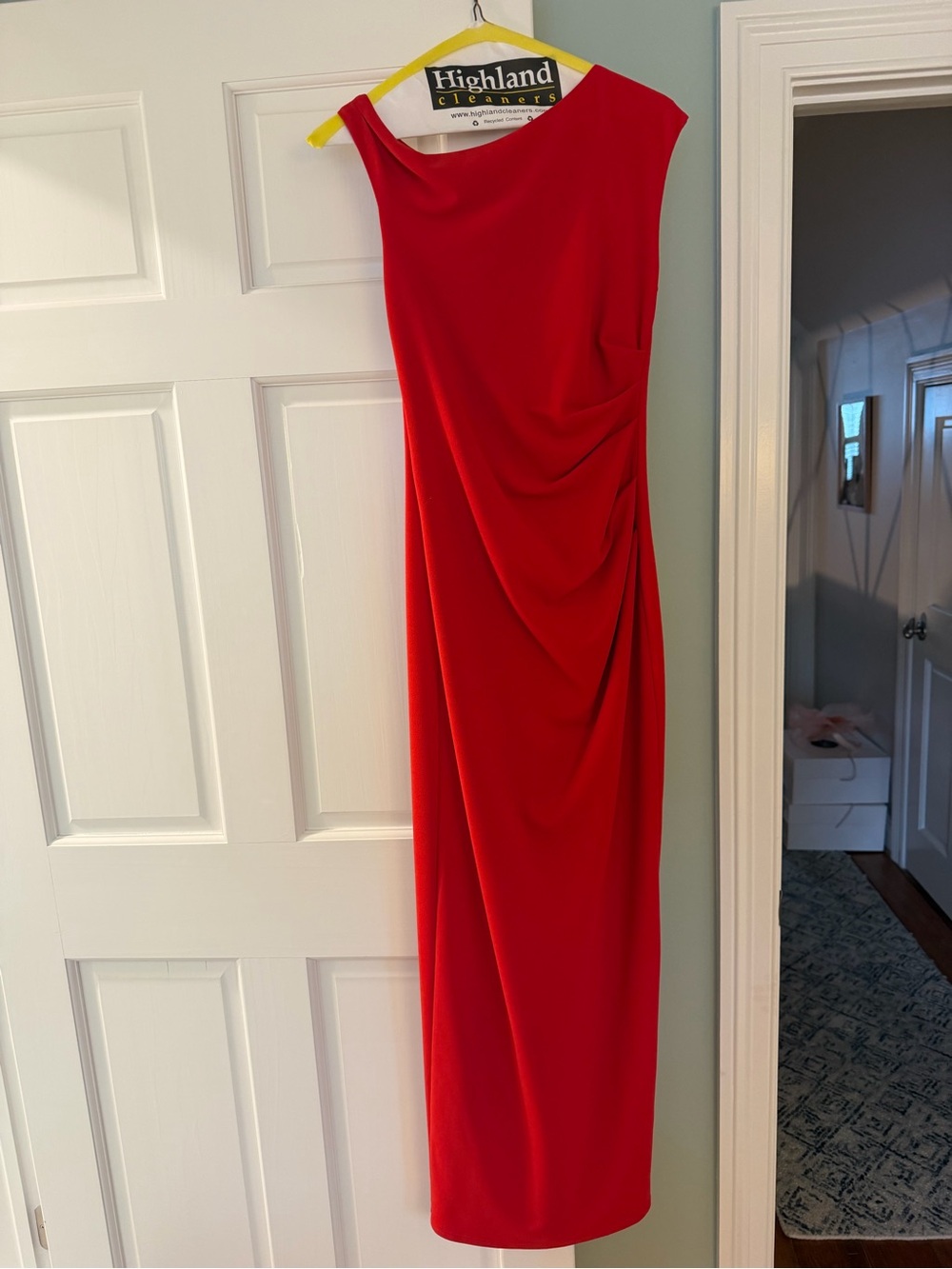 Red Formal Maxi Dress